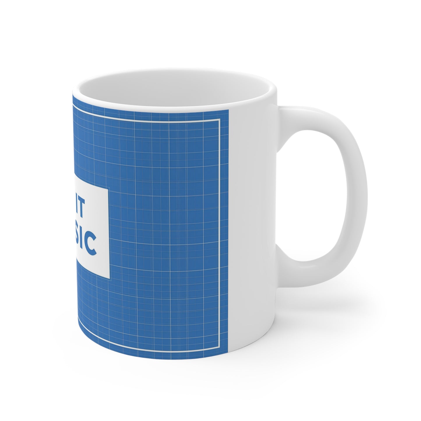 Blueprint Mug for Engineers & Designers | "Keep It Classic"