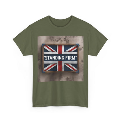 Standing Firm T-Shirt – Union Jack & British Pride Wear – Unisex