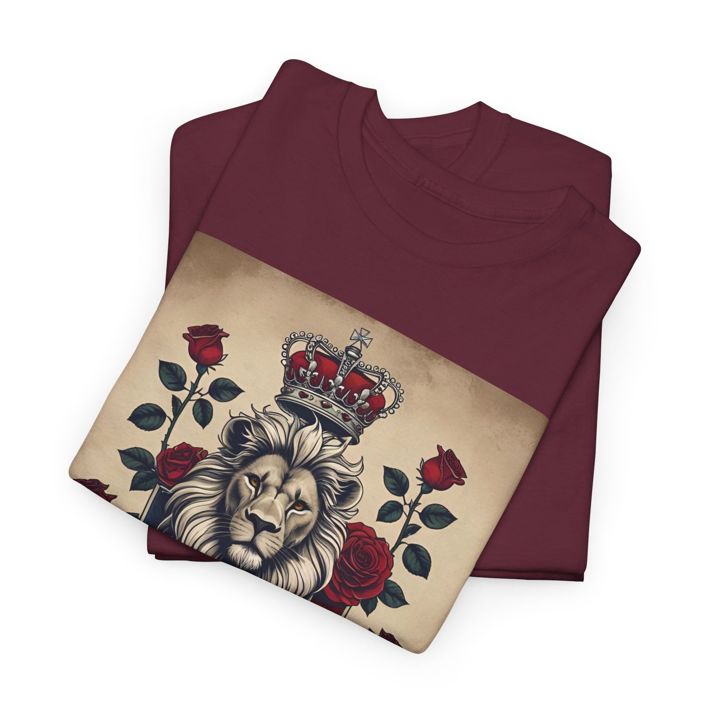 British By Blood, Loyal By Choice T-Shirt – Heritage Lion Crest