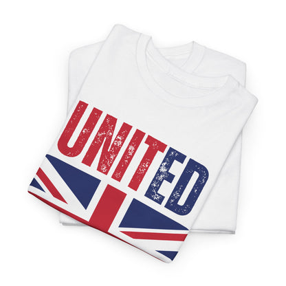 United Country T-Shirt – Union Jack & British Pride Wear – White
