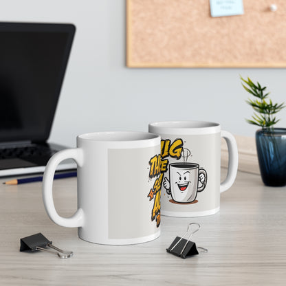 This Mug Sees More Action Than Me Mug | Funny Sarcastic Coffee Cup