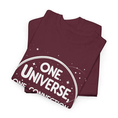 One Universe, One Connection T-Shirt – Unity & Space Wear