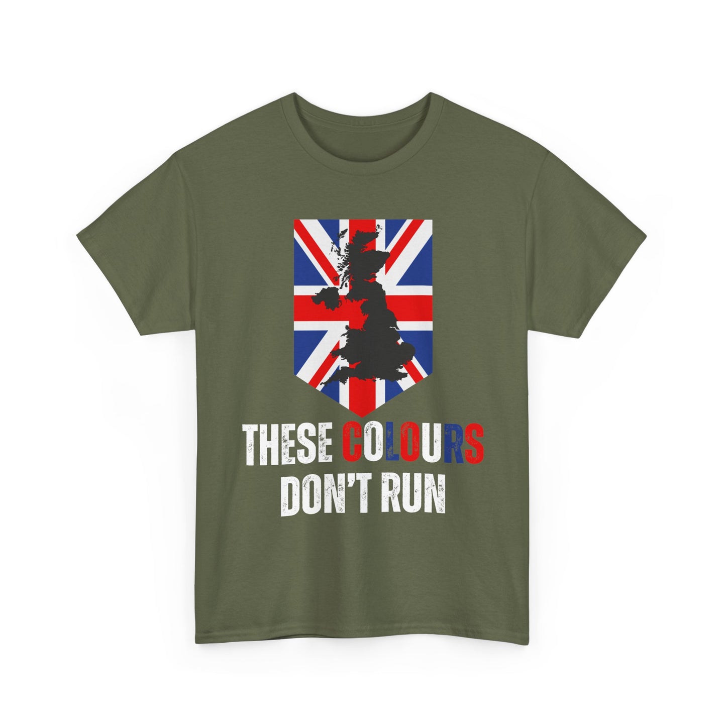 These Colours Don't Run UK T-Shirt – British Pride & Patriotism