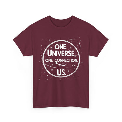 One Universe, One Connection T-Shirt – Unity & Space Wear