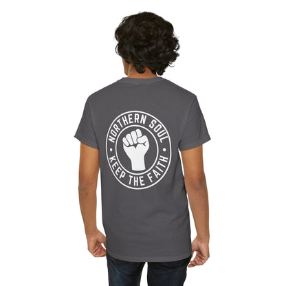 Keep The Faith Northern Soul T-Shirt – Chest and Back print