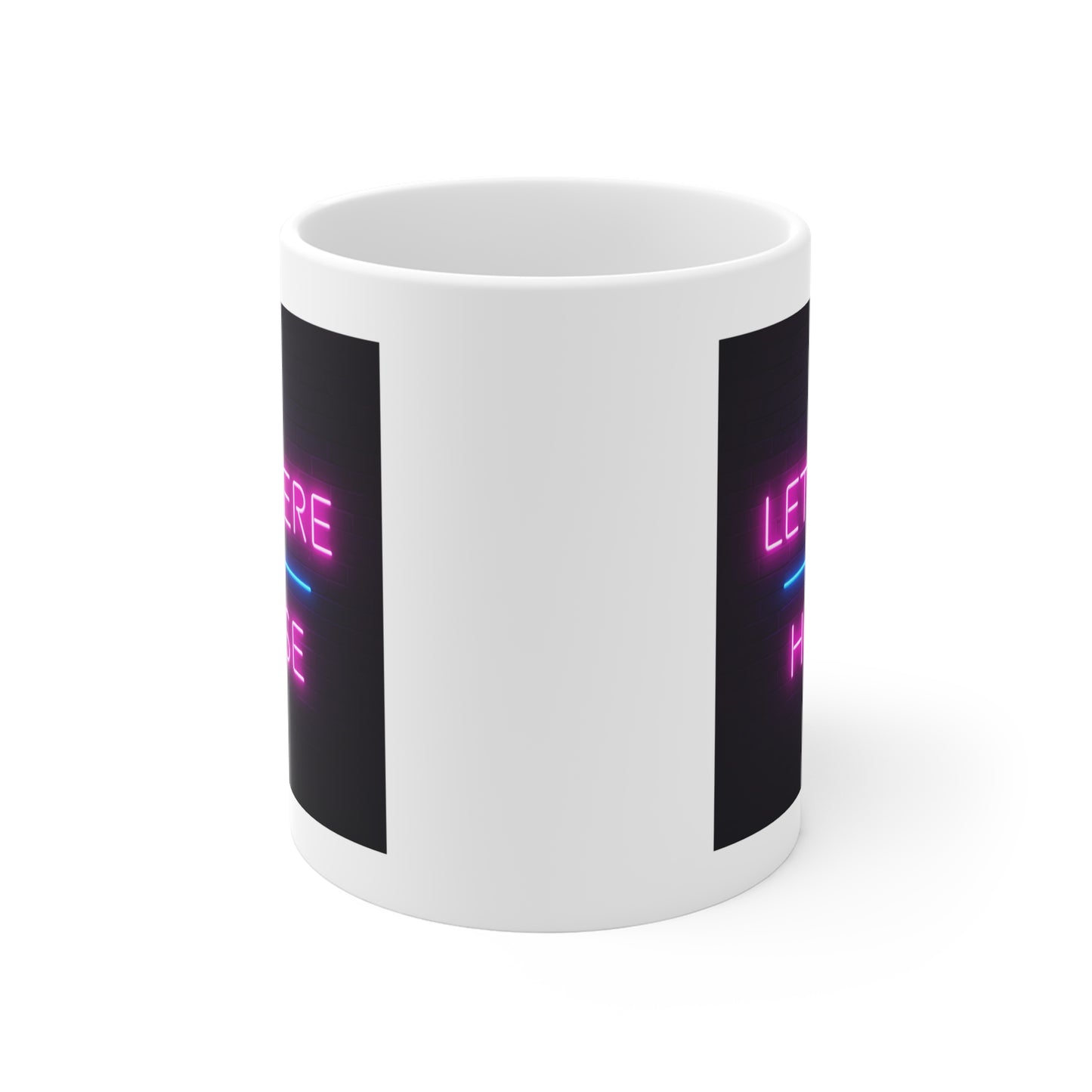 Neon Vibe Mug - Let There Be House | Party Gift, Home Decor, Coffee Lover, DJ Merchandise, Unique Gift Idea