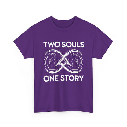 Two Souls One Story T-Shirt – Soulmate & Couple Wear