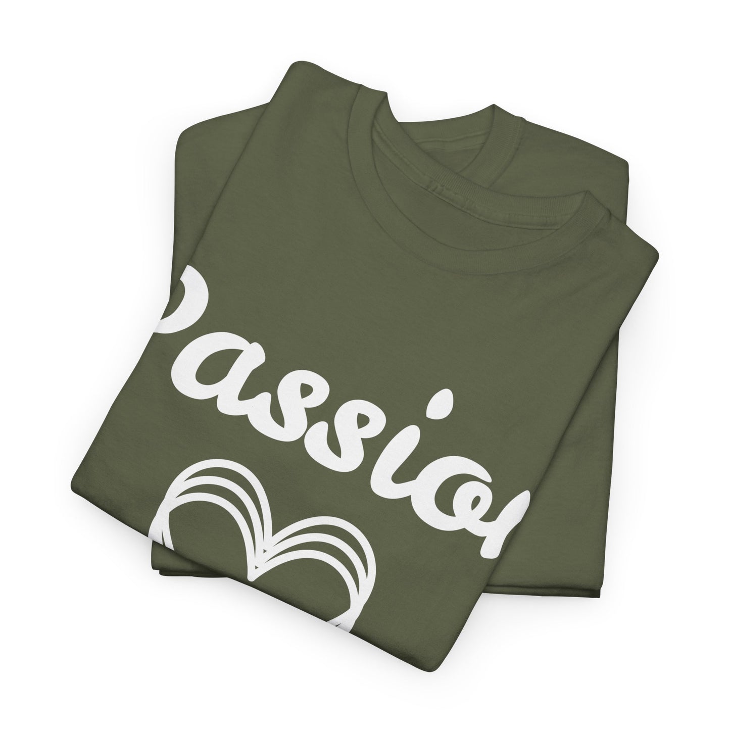 Passion T-Shirt – Simple Heart & Motivational Wear