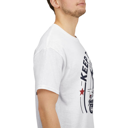 Keep The Faith Northern Soul T-Shirt – Scooter & Cross Design