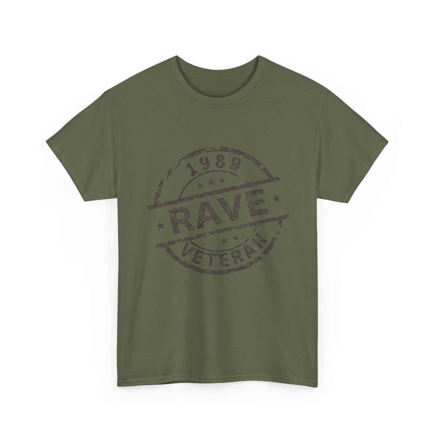 1989 Rave Veteran T-Shirt – Acid House Heritage Tee on Gildan 5000