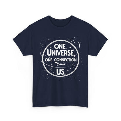 One Universe, One Connection T-Shirt – Unity & Space Wear