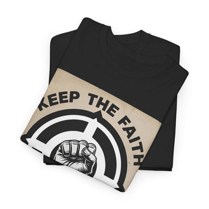 Keep The Faith Northern Soul T-Shirt – Classic Fist Design – Black