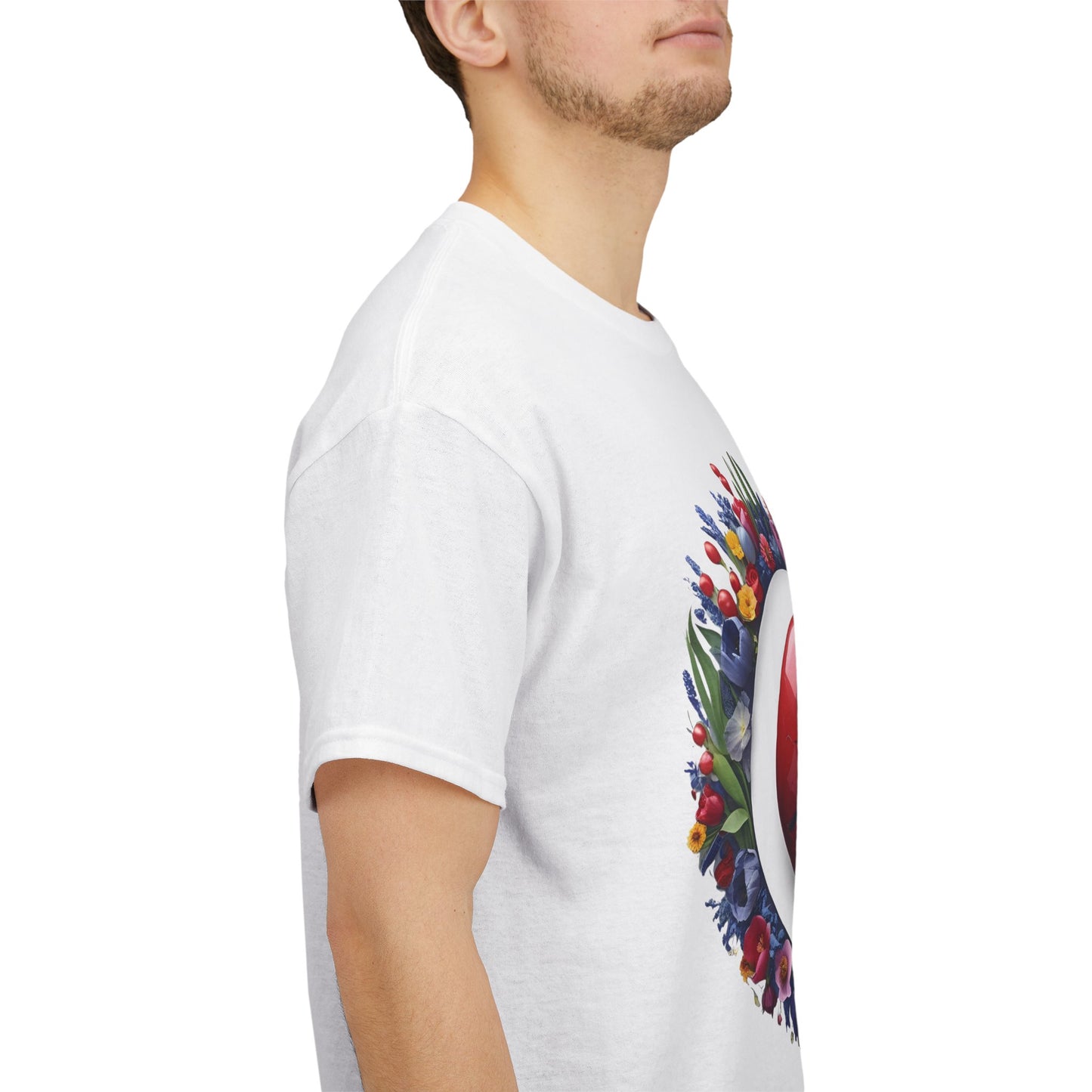 House Is My Heart T-Shirt – House Music & Healing Tee – White